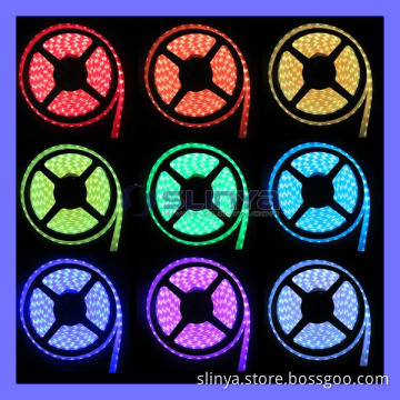 2013 Hot Sale 5050 3528 SMD RGB LED Strip Light Waterproof Flexible Huizhuo Home Decoration Remote Control (LED-717)